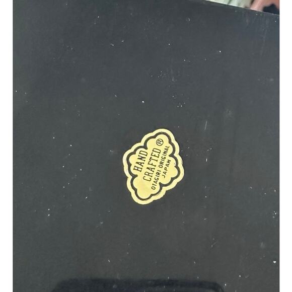 1980's Set/2 matching jewelry boxes medium small Otagiri Japanese chic vintage - Picture 4 of 9